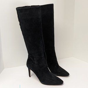 Vince Camuto Arendie Fashion Boots, Black Suede, Women's 8.5 M